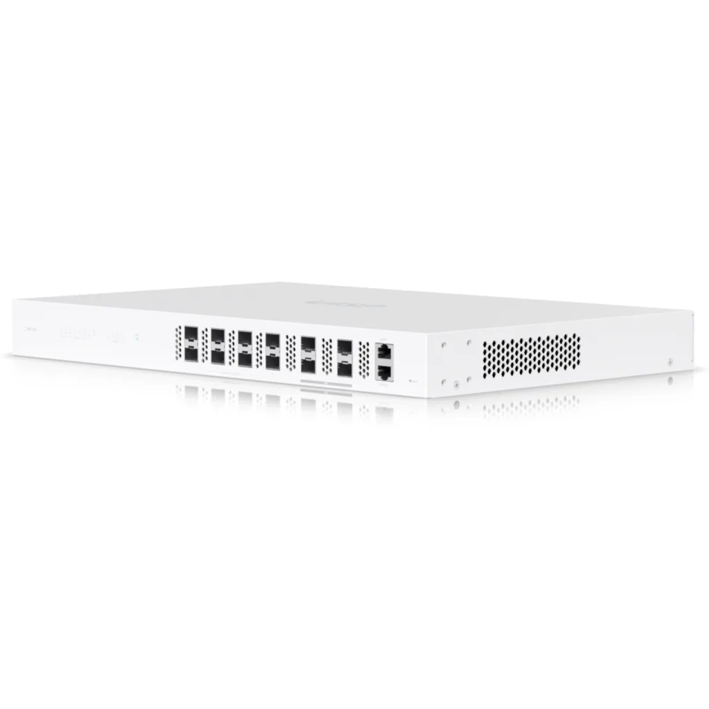 UBIQUITI OLT 8-GPON+10G 4-SFP28-25G Console-RJ45 MGMT-IP FTTHx2048