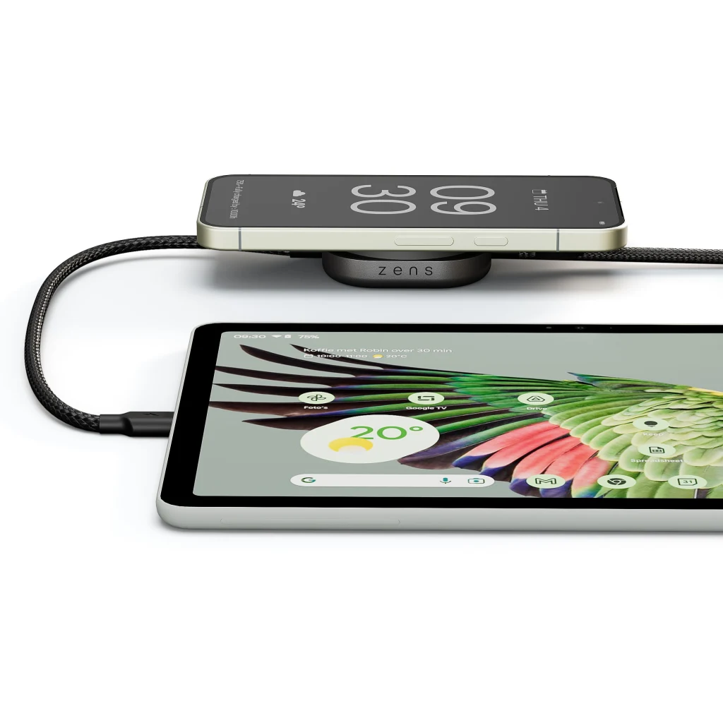 Imagen 3 de Cable Cargador USB-C a USB-C Zens Pro 2 negro