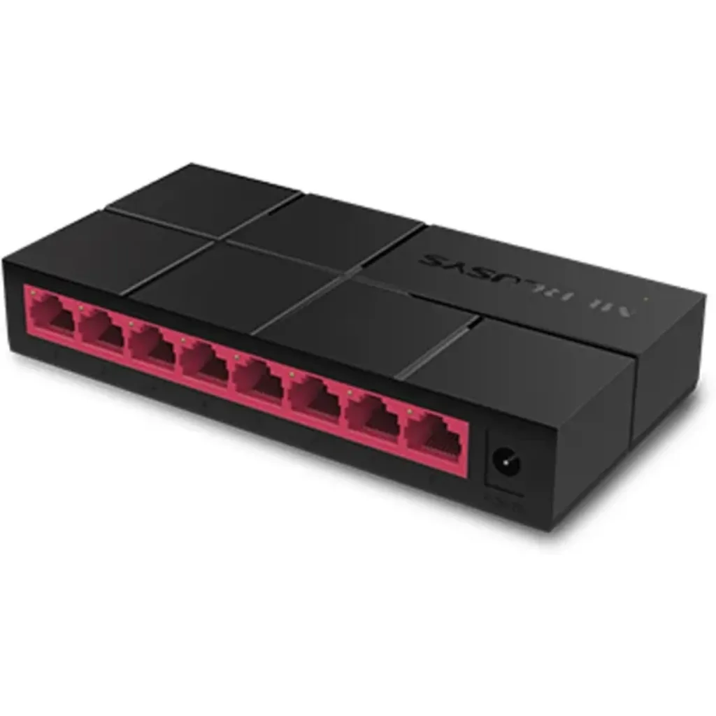 Imagen 1 de Mercusys MS108G - Conmutador - 8 x 10/100/1000 - sobremesa