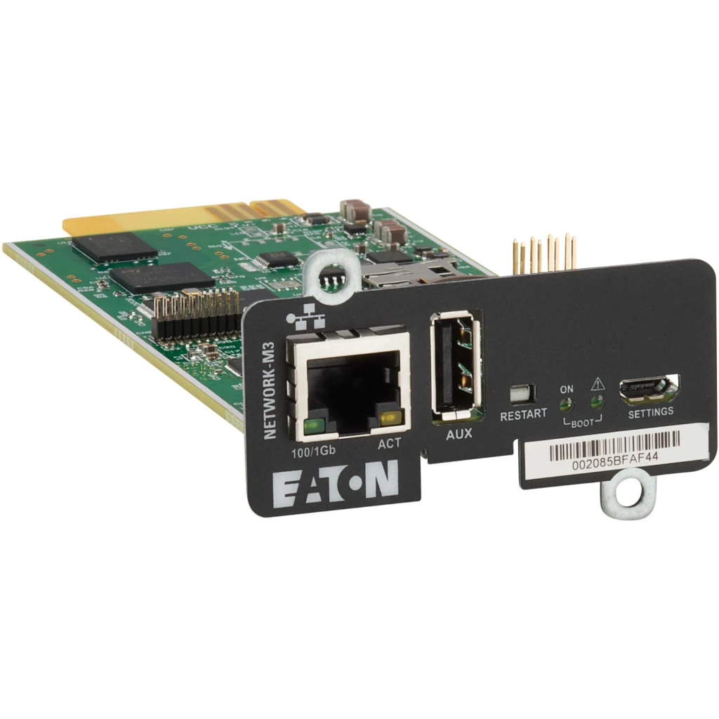 Tarjeta de red UPS Eaton Tarjeta Eaton Cybersecure Gigabit NETWORK-M3 p/UPS PDU