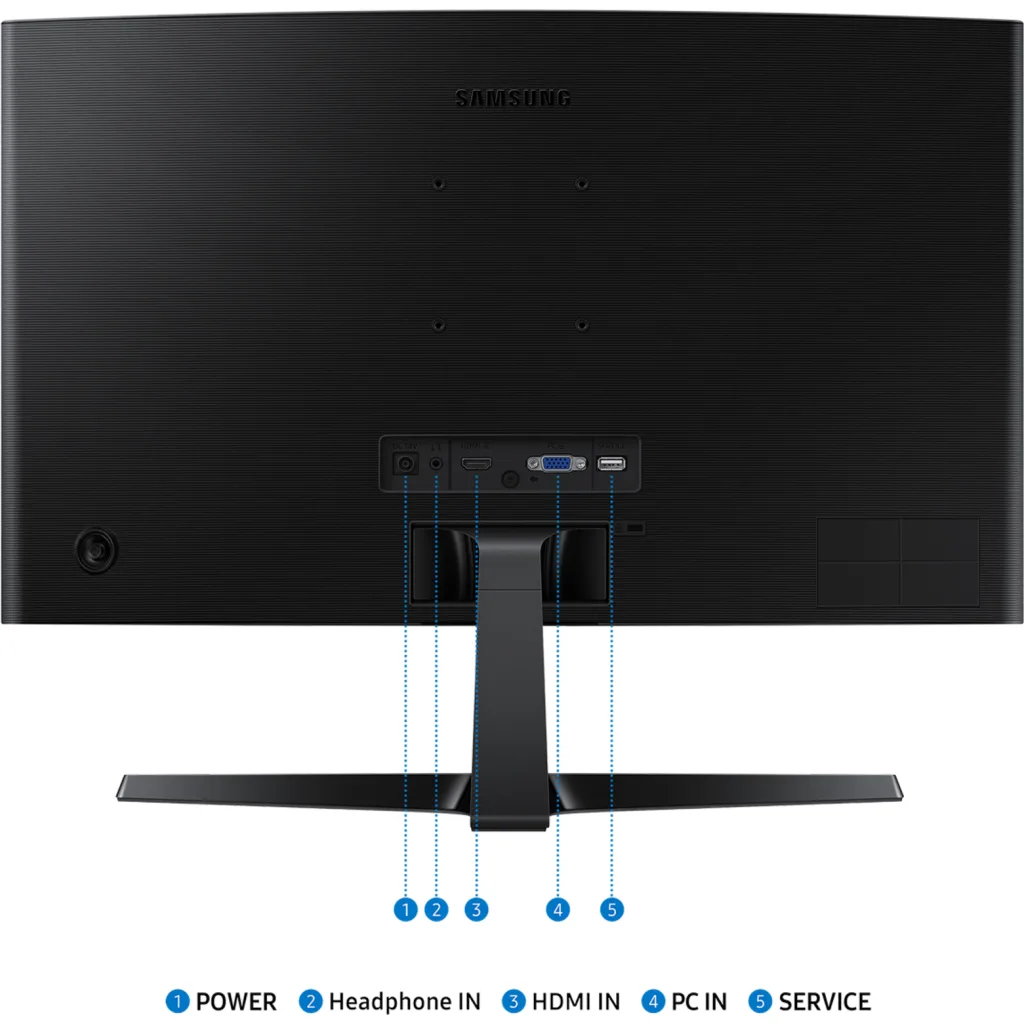 Imagen 4 de Monitor Curvo Samsung S36GD 24" FHD 1920*1080 VA 1*HDMI 1*VGA 100hz 4 (GTG)