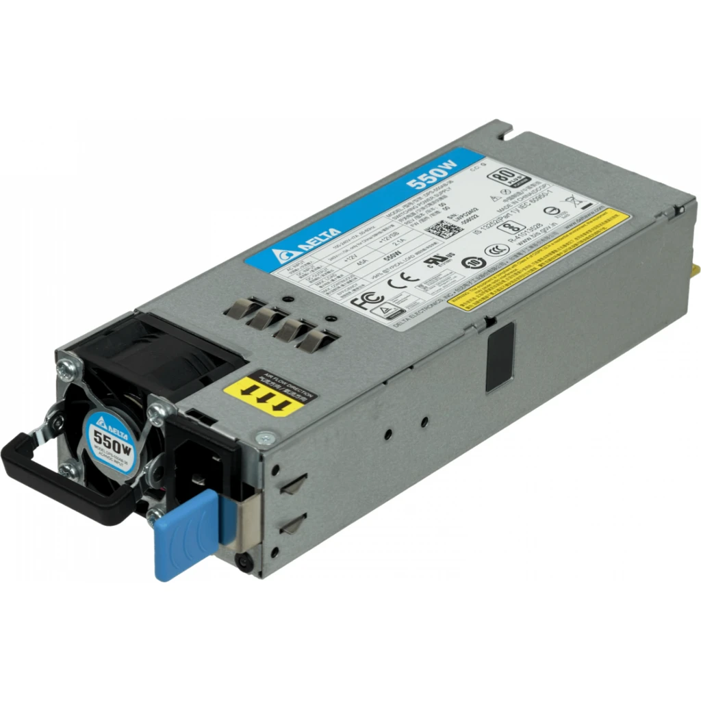 MIKROTIK Fuente Repuesto p/RDS2216 C14 550W 100-240VAC Hot-Swap 12V