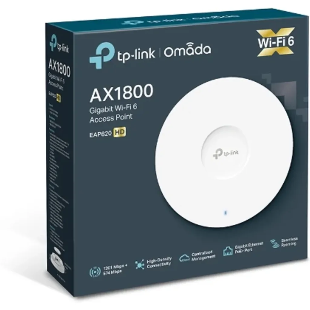 Imagen 2 de EAP620-HD. Punto de acceso inalambrico de doble banda para montaje en techo AX18