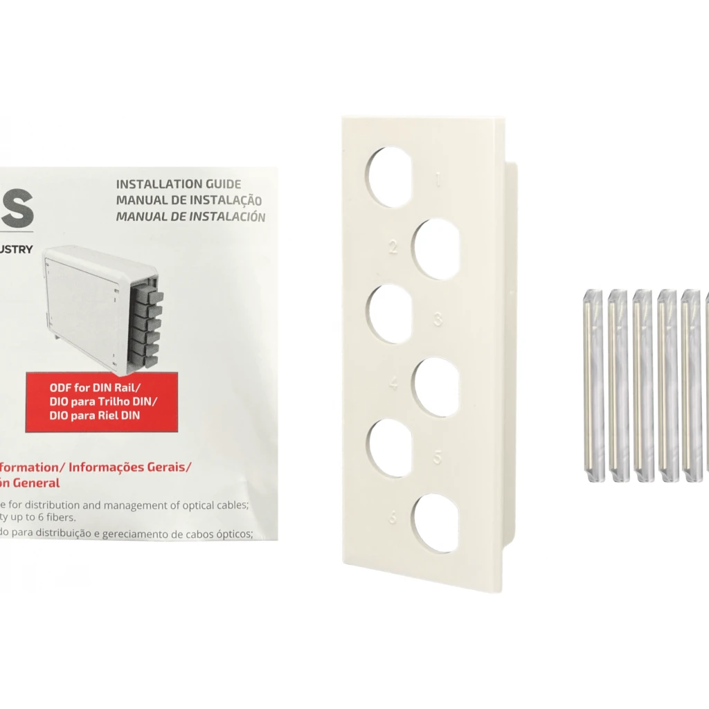 Imagen 5 de FURUKAWA p/Riel-Din 8-CL-Rectang 2-Placas 6-Mang NAP Pastica 35050381