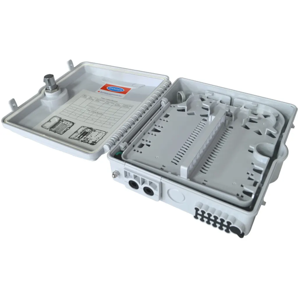 Imagen 0 de Caja de distribucion fibra optica 12 empalmes