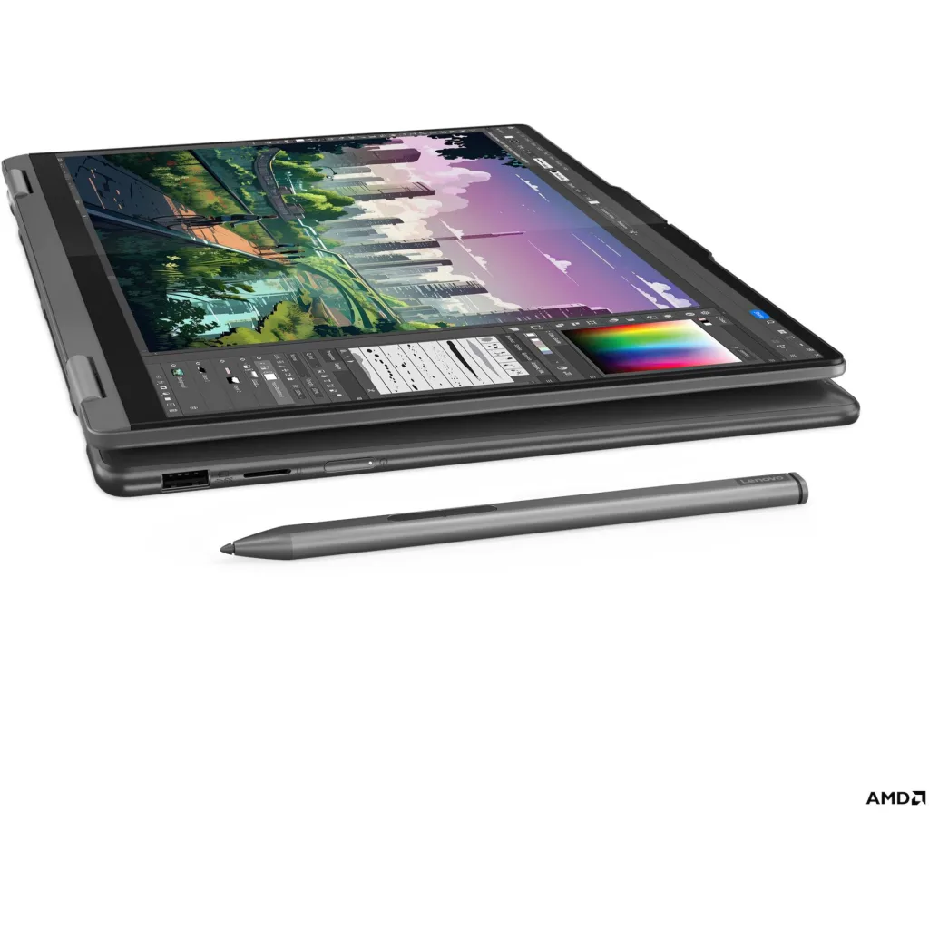 Imagen 5 de Notebook Lenovo Yoga 7 2en1 14AHP9 Ryzen 7 8840HS 16GB 1TB 14"Touch W11H  (Reacondicionado)