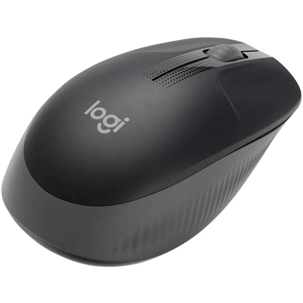 Imagen 10 de Mouse Inalámbrico Logitech M190 Óptico 1000dpi Ambidiestro 3 botones USB Gris