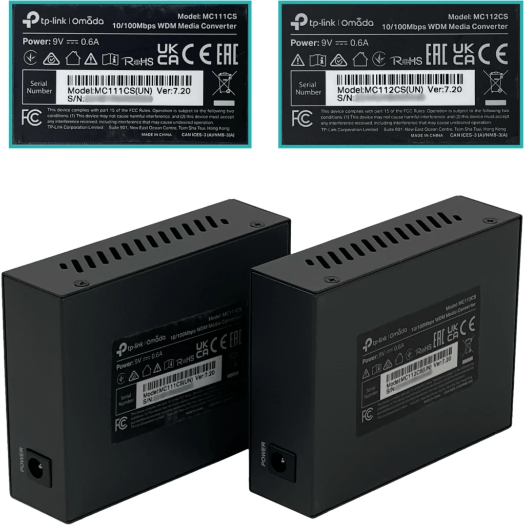 Imagen 4 de TP-LINK Kit-WDM Convertidor Fibra SM 1-SC 1310/1550nm 15km 100mbps