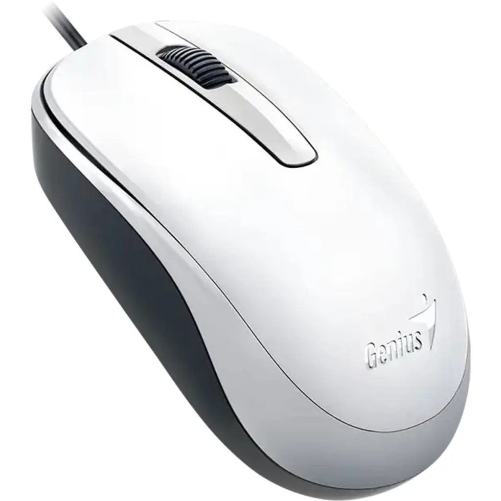 GENIUS MOUSE CABLE USB WHITE- DX-120-WH