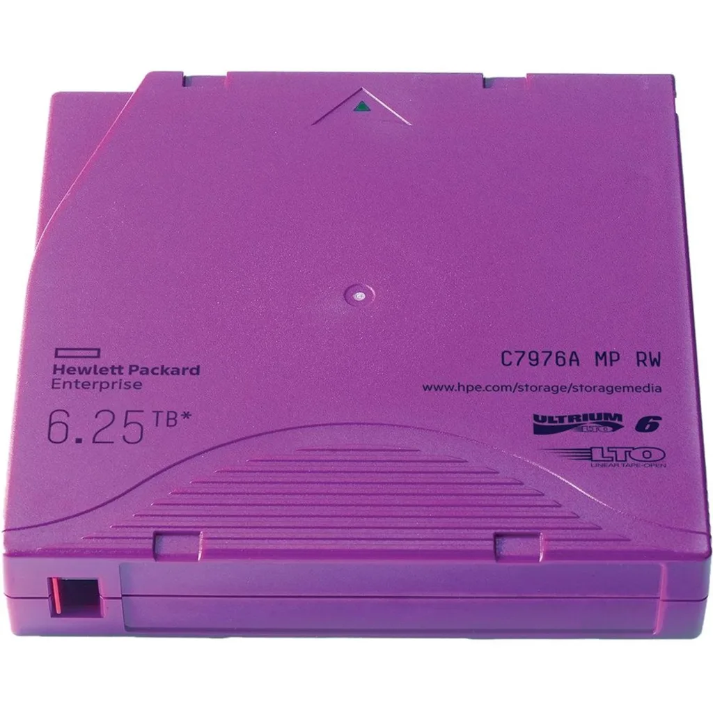 Cinta HP LTO-6 Ultrium 6.25 TB MP RW Data Tape