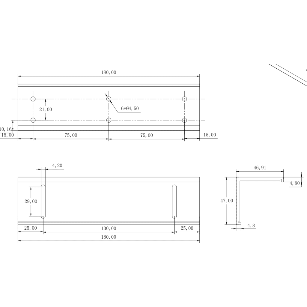 Imagen 3 de Bracket Hikvision para DS-K4H255S
