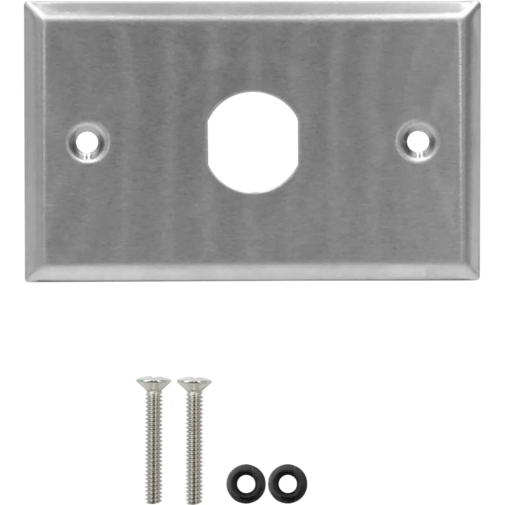 Imagen 1 de TRIMERX 1-industrial Faceplate Metalico requiere/KP6IT 70x114mm