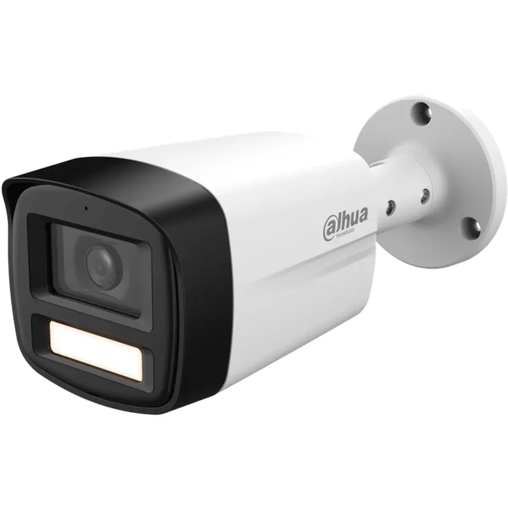 Imagen 2 de DH-HAC-HFW1239TLMN-IL-A-0280B-S3. camara HDCVI bullet 2MP full color con Iluminacion Dual Inteligente hasta 40m proteccion IP67