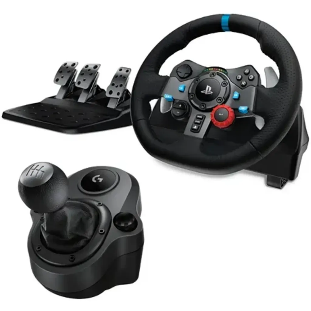 Bundle Logitech G29 Se - Volante + Palanca + Pedales, PS5, PS4, PS3 y PC