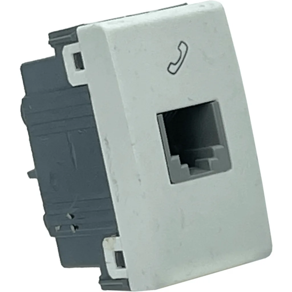 Imagen 3 de KALOP Blanco Toma Telefonica RJ11 6P4C req/KEP-A KL40321