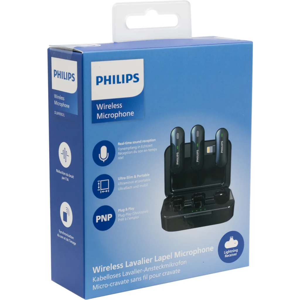 MICROFONO INALAM. DOBLE CONECT. LIGHTNING DLM9001l/74