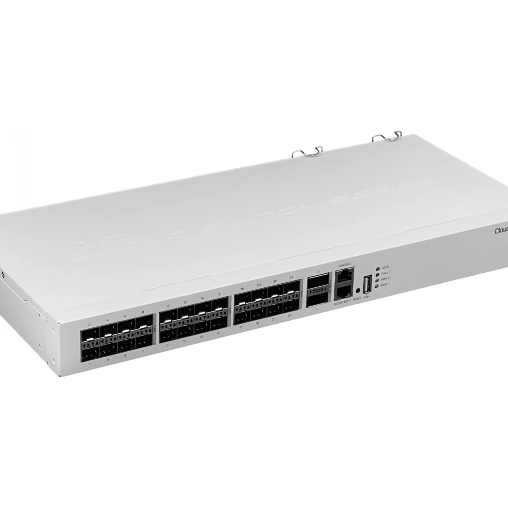 Imagen 2 de MIKROTIK Cloud Router Switch 326-24S+2Q+RM with RouterOS L5, 1U rackmount enclosure