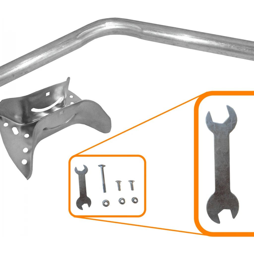 SOPORTE 90 CM PARA MURO EXTERIOR ABATIBLE
