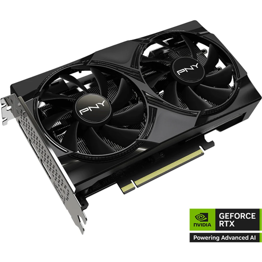 Tarjeta de Video PNY NVIDIA GeForce RTX 5060 8GB GDDR7 3*DP HDMI Dual Slot 550W