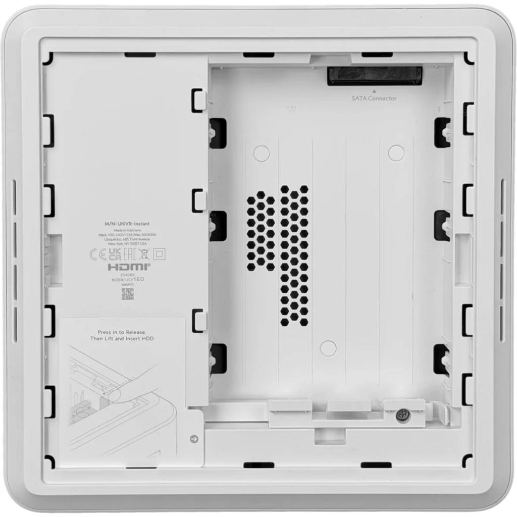 UniFi Protect Network Video Recorder Instant - 1Uplink RJ45/6 portas downlink Gb