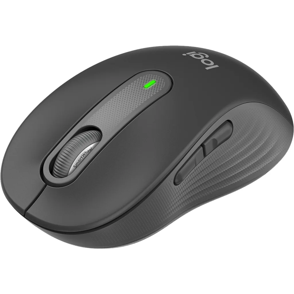 Mouse Inalámbrico Logitech Signature M650 Óptico 4000DPI 5 Btns Recp USB grafito