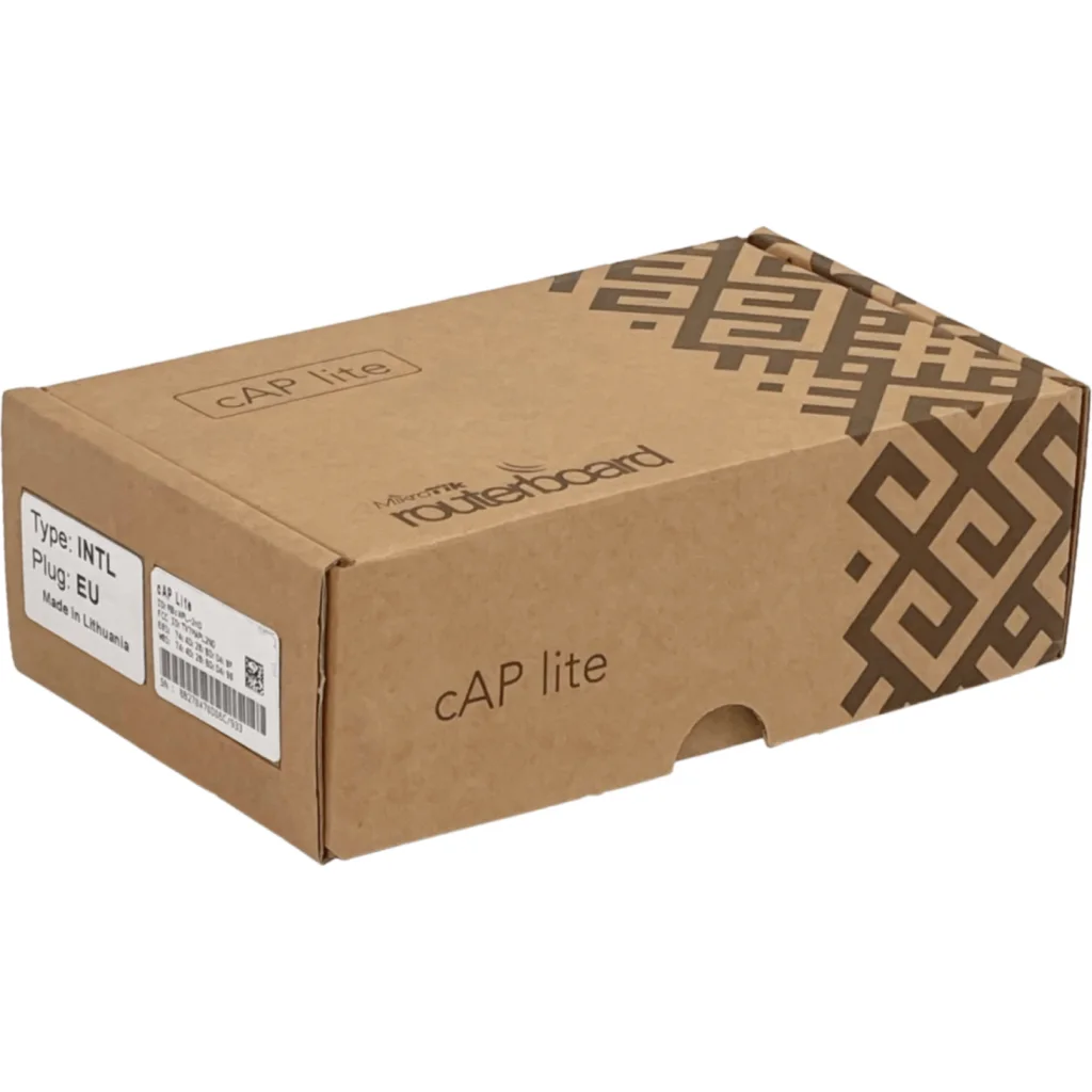 Imagen 9 de CAP-LITE MIKROTIK 2,4GHz L4 1,5dBi CAPsMAN 1-100-POE/5-60V 22dBm Techo/Muro/3D