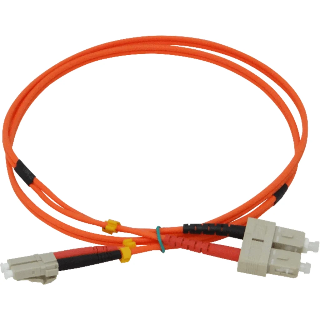 Imagen 2 de 1mt LC-SC OM1 MultiModo MM Duplex Jumper Fibra 3mm 62.5/125um
