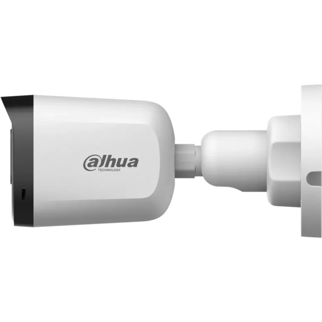 Imagen 1 de DH-HAC-B1A21N-U-0280B. camara HDCVI Dahua tipo bullet 2MP IR 30m lente fijo 2.8mm proteccion IP67 carcasa plastica.