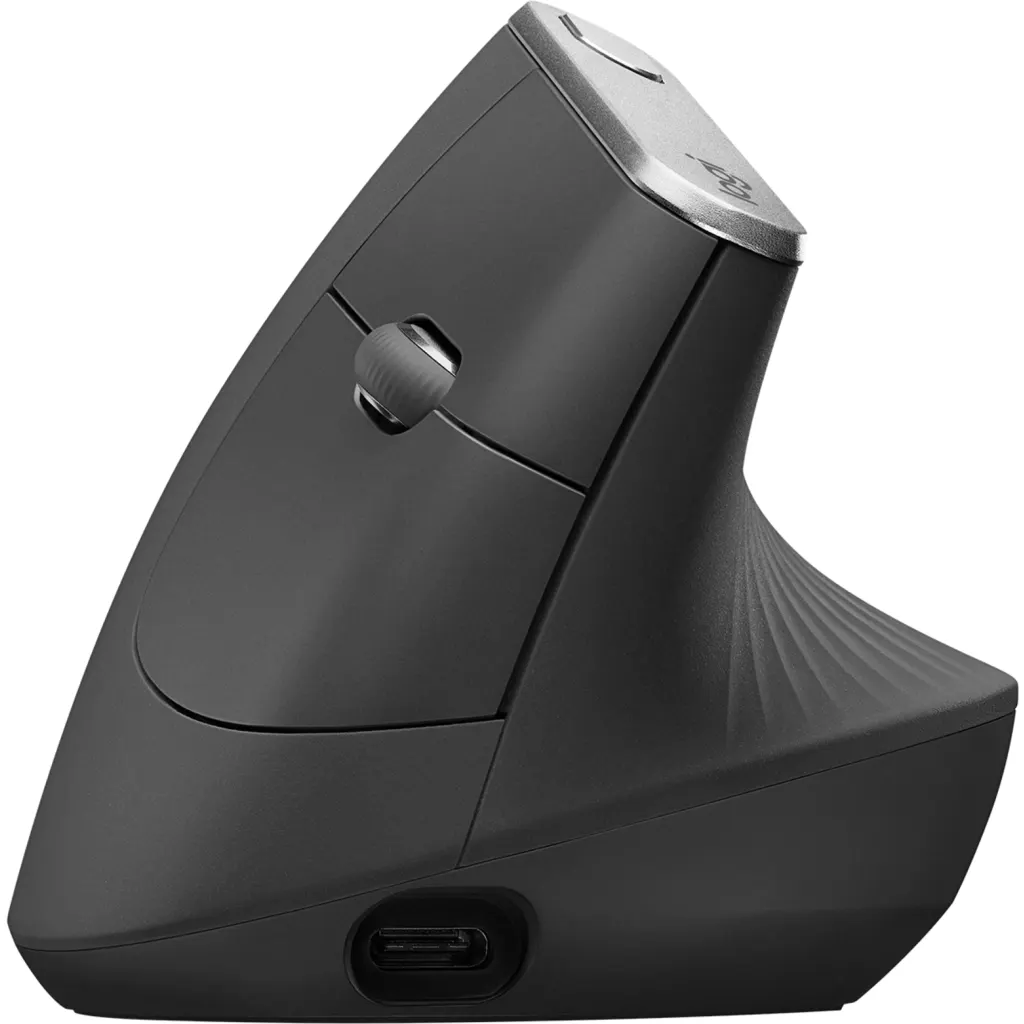 Mouse Ergonómico Inalámbrico Logitech MX Vertical Óptico 4000DPI 4 Botones Negro