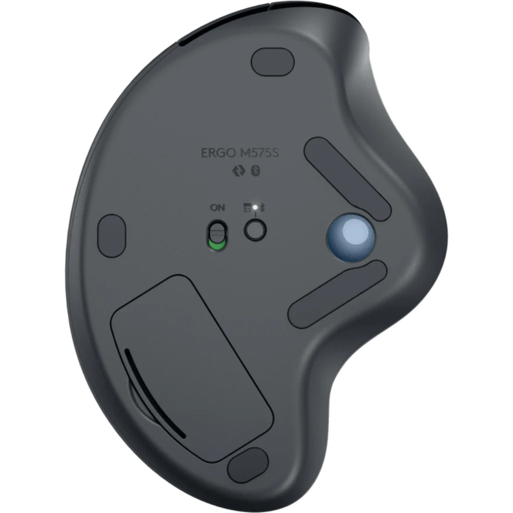 Imagen 2 de Logitech Ergo Series - Mouse - Graphite+Blue