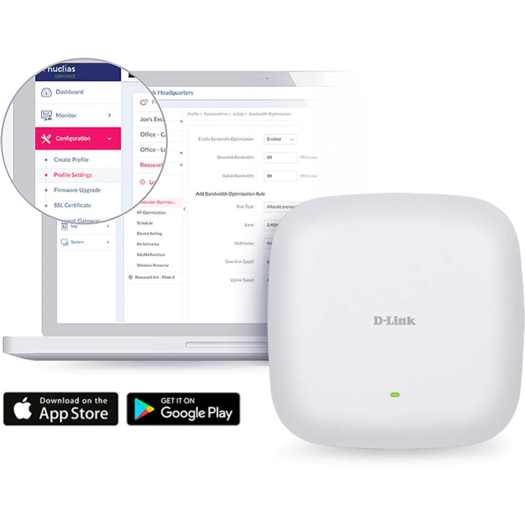 Imagen 4 de DAP-X2850 Nuclias Connect AX3600 AccessPoint