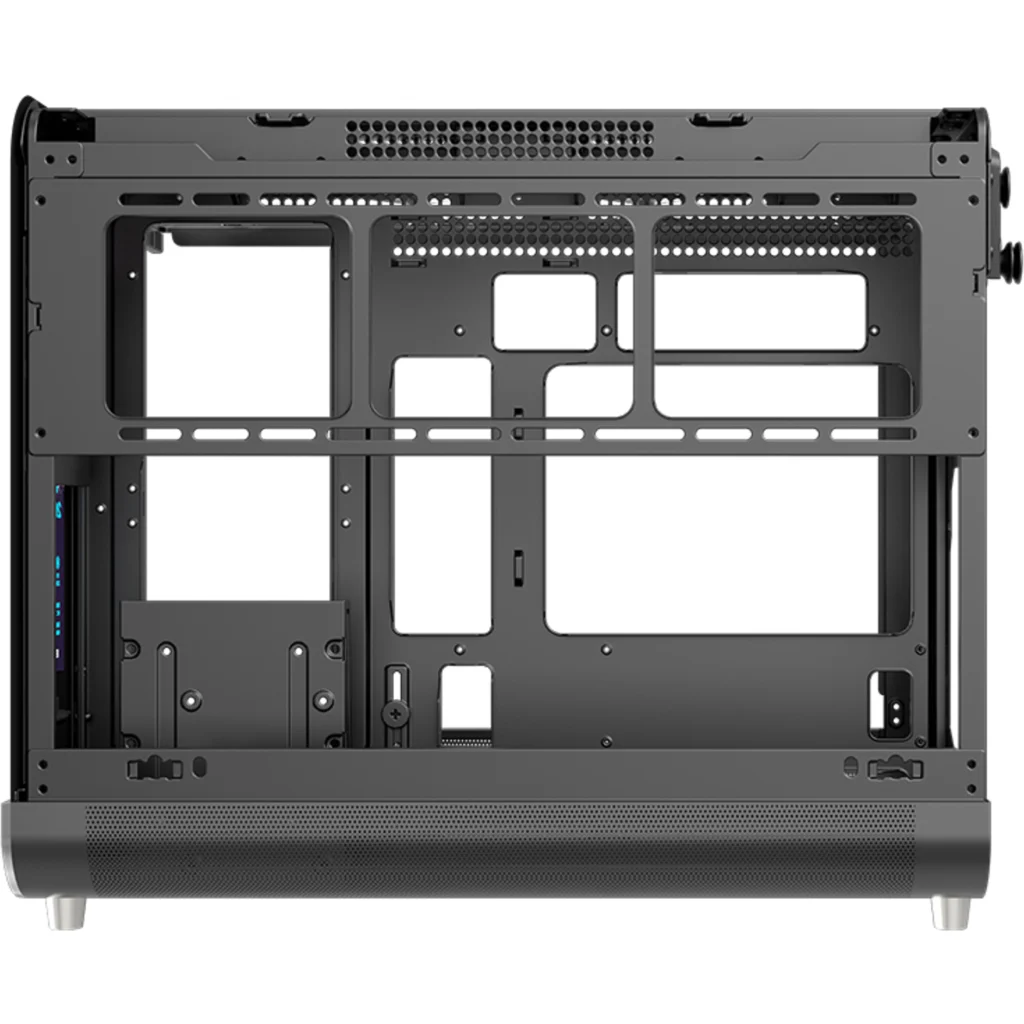 Imagen 14 de Gabinete Gamer XPH Negro | Micro ATX / ITX | 9 Ventiladores ARGB + Controladora + Control Remoto | Pantalla Pixel | USB 3.0 x2 + USB-C