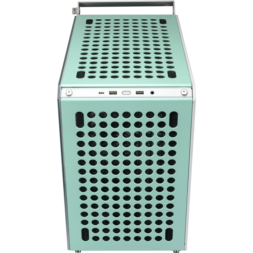 Imagen 4 de Gabinete Cooler Master Qube 500 Flatpack, Mid Tower USB3.2 USB-C Macaron Edition
