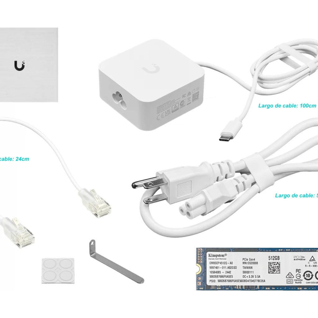Compact 2.5G Cloud Gateway with 30+ UniFi device/300 client support 1.5 Gbps