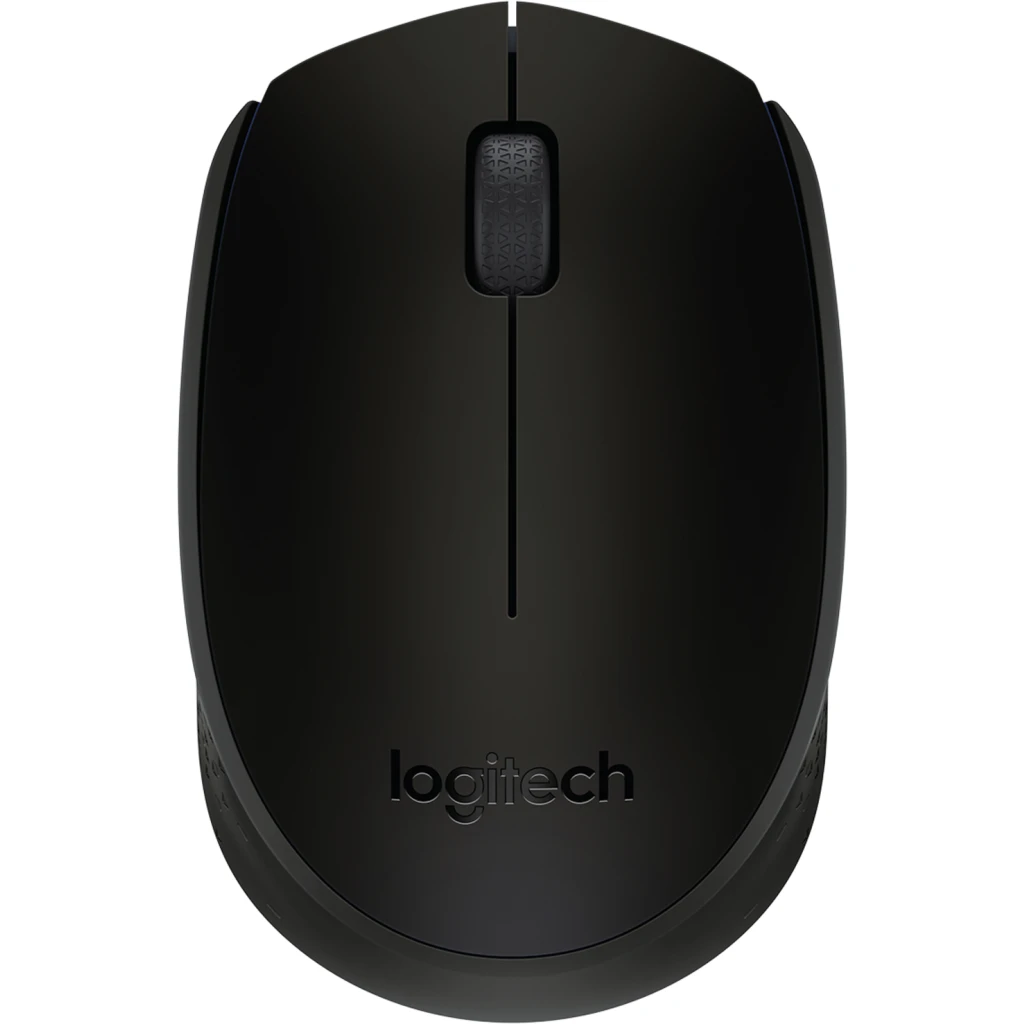 Mouse Inalámbrico Logitech M170 Óptico 1000dpi 2.4GHz 3 Botones USB Color Negro