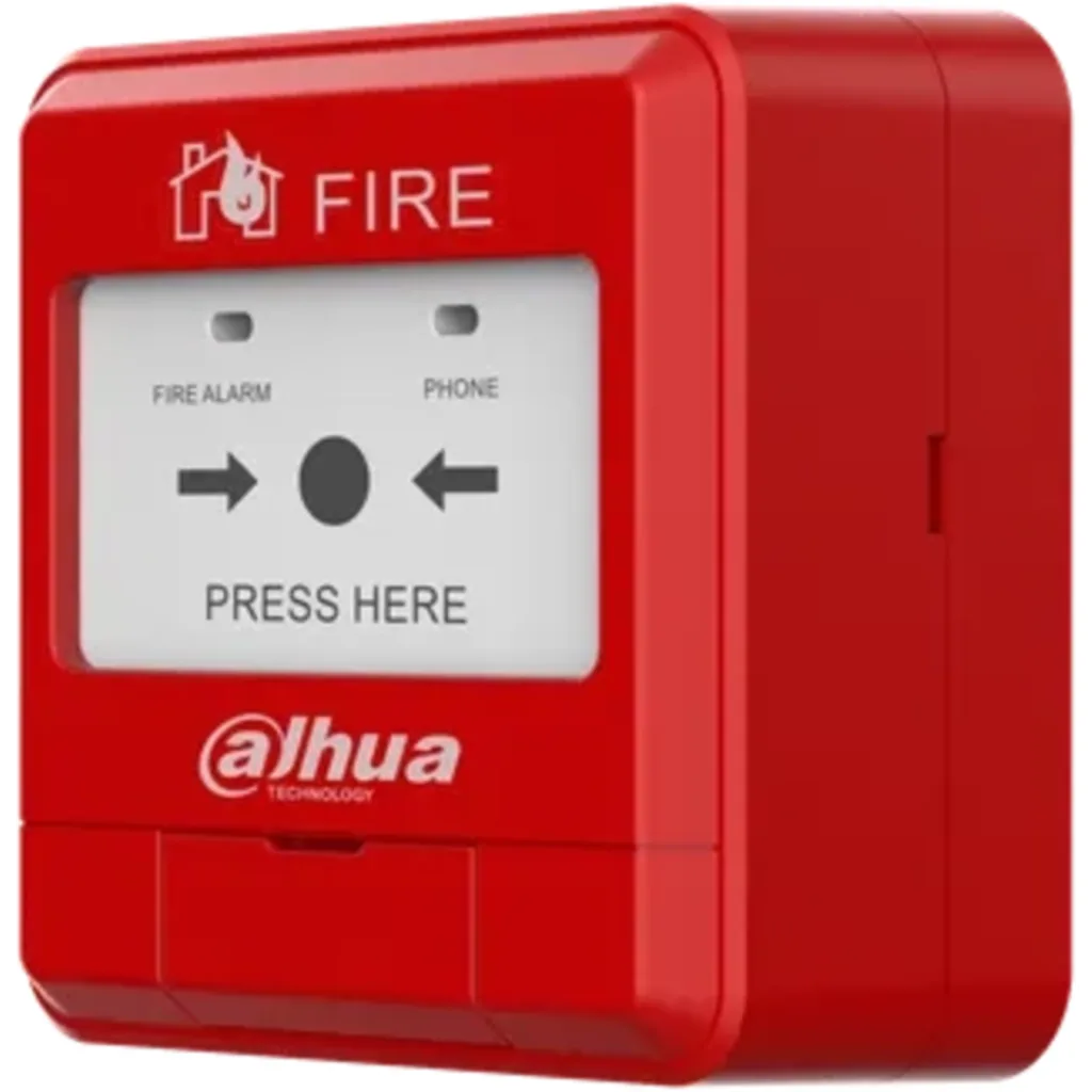 DHI-HY-1200. Pulsador manual Direccionable 2 hilos para central de incendio Dahua