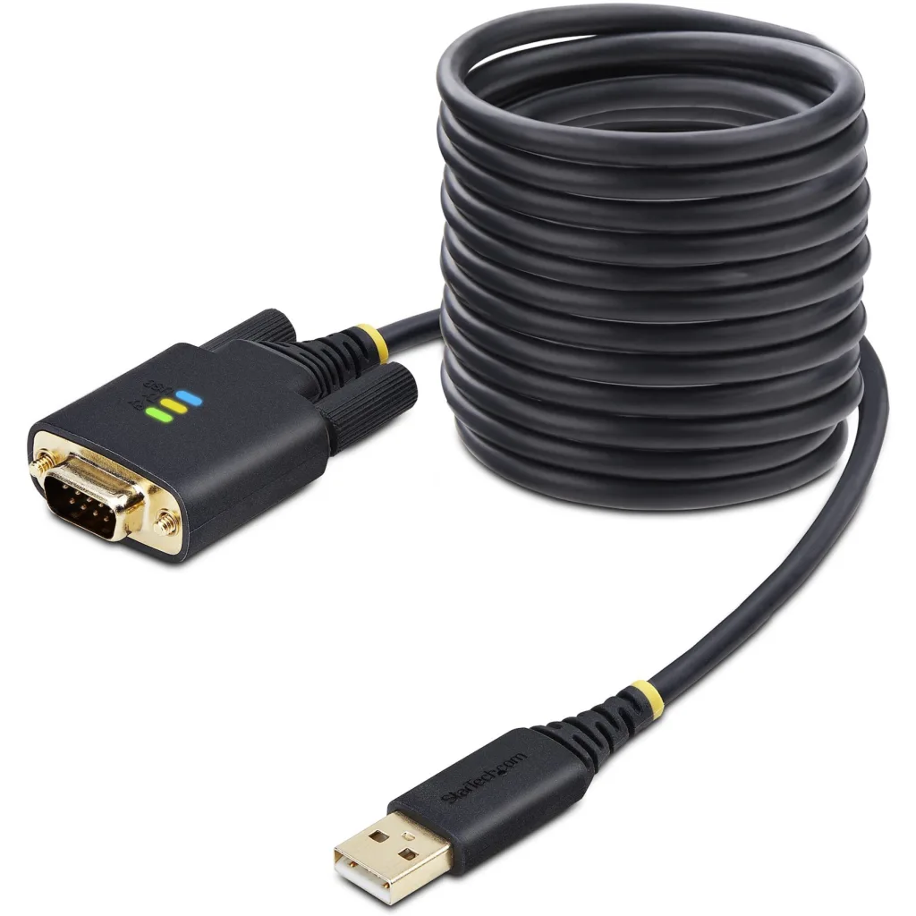 Adaptador Serie USB a RS232 de 3m