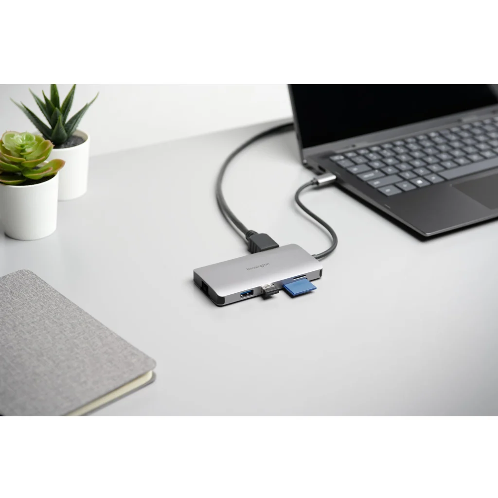 Imagen 1 de Docking Station Kensington UH1400P USB-C 8en1 4K, LAN 4*USB USB-C HDMI SD