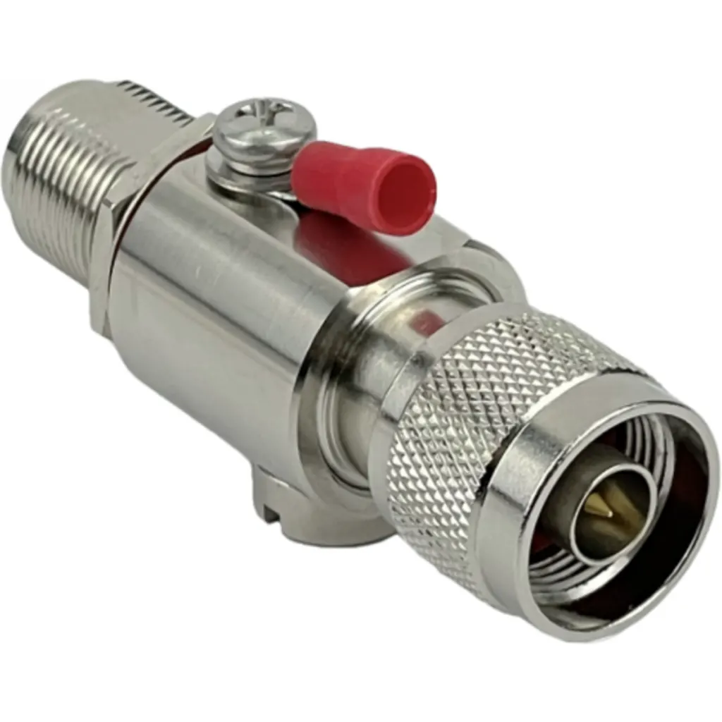 Imagen 4 de Protector Pararrayo 5-6GHz N-M N-H IP67 Largo-70mm Sobretension