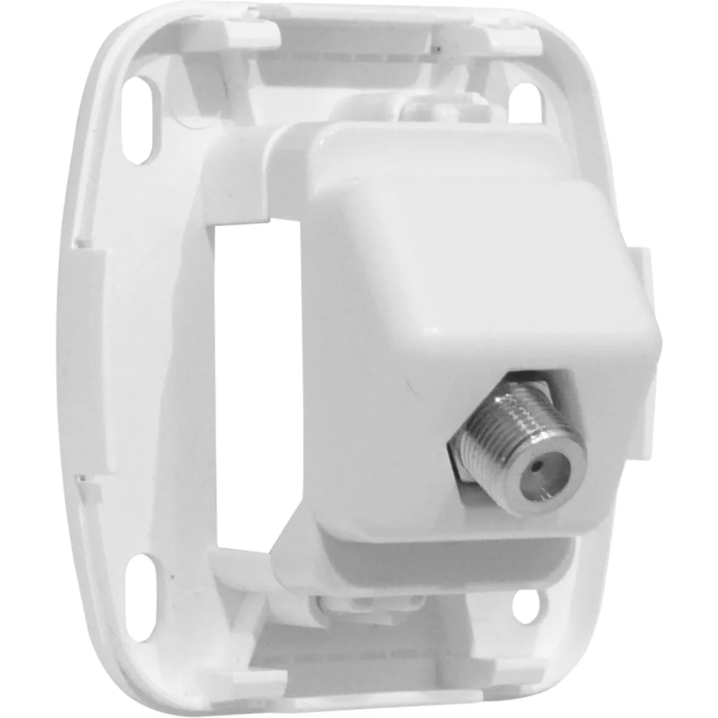 KALOP Roseta Blanco Toma Catv Pin Fino F-F Coaxial F-H F-H KS39655