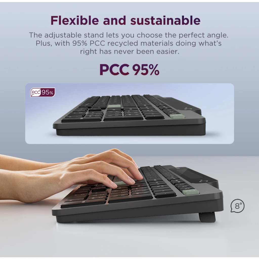 Imagen 7 de Lenovo - Keyboard - Self-Charging Bluetooth Keybo