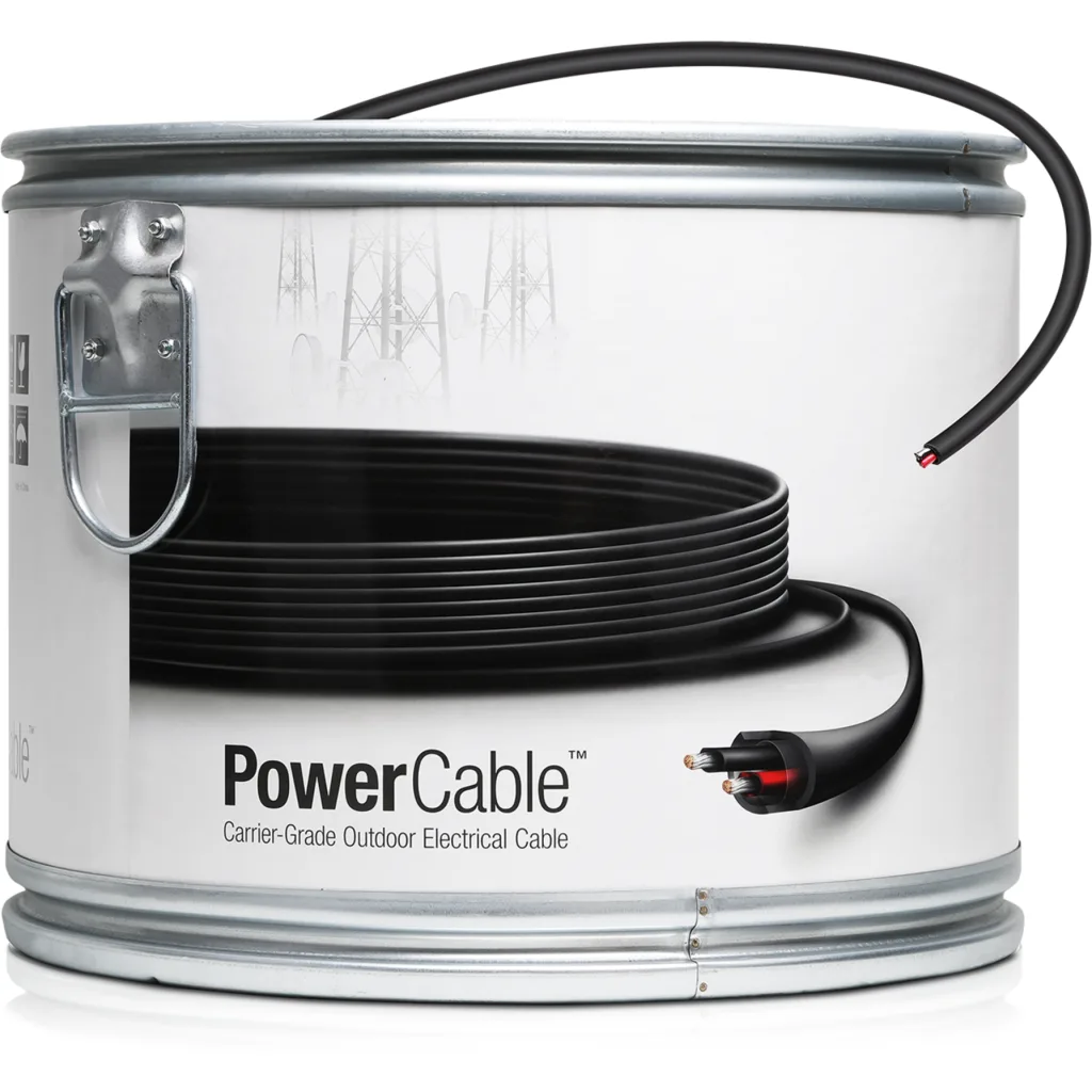 Imagen 2 de UISP PowerCable 12 - 305?m (1000?ft), 12?AWG, Tinned Copper, Black, Fire-Resista