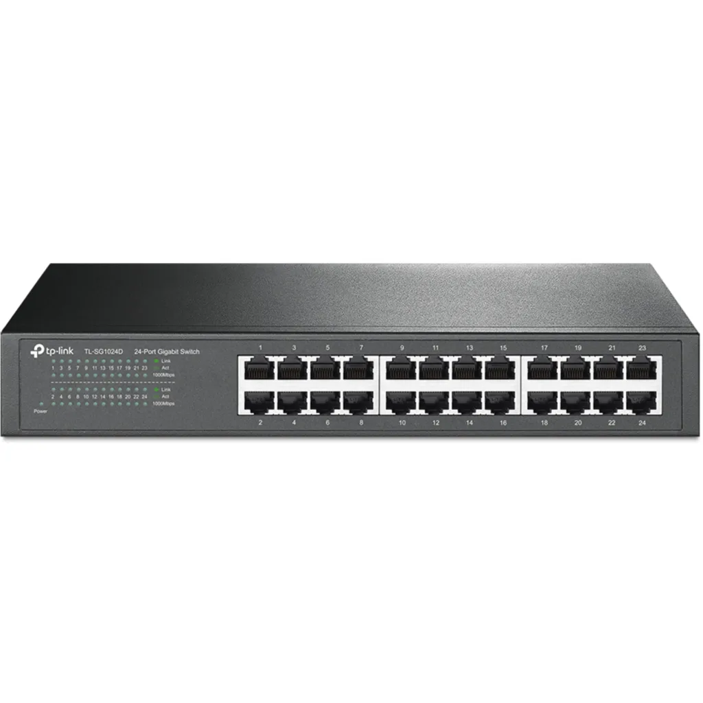 TP-Link Gigabit Switch de 24 puertos TL-SG1024D