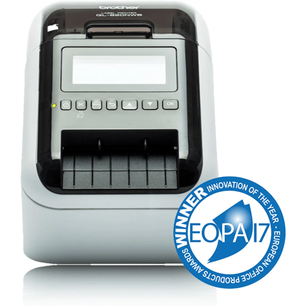 Impresora de Etiquetas Brother QL-820NWB Térmica Directa Color WiFi LAN BT USB
