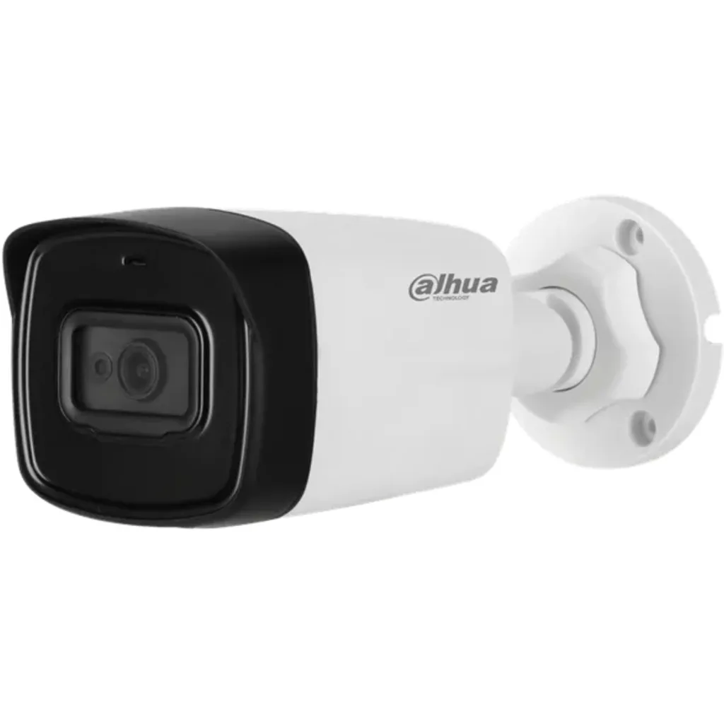 DH-HAC-HFW1800TLN-A-0600B. Camara HDCVI bullet 8MP lente fijo 6mm IR 80m proteccion IP67