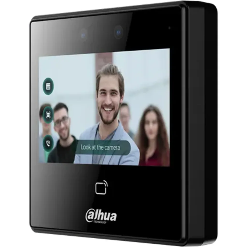 Imagen 1 de DHI-ASI3213A-W. Control de Acceso Standalone Facial y Tarjeta Dahua Pantalla 4 SIP Uso Interior