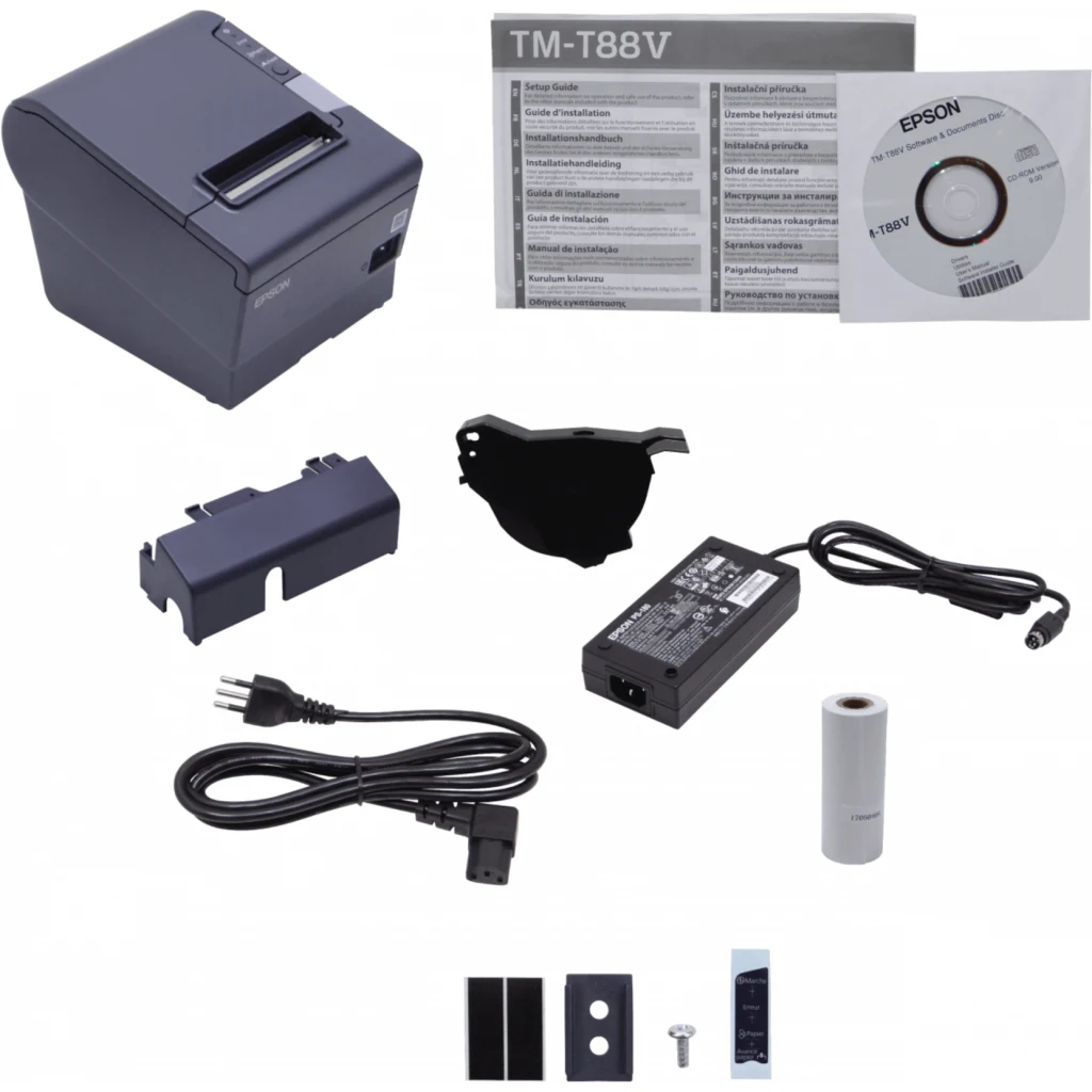 EPSON USB-B Paralela/CEN36-H Impresora Termica POS Ticket-79,5mm