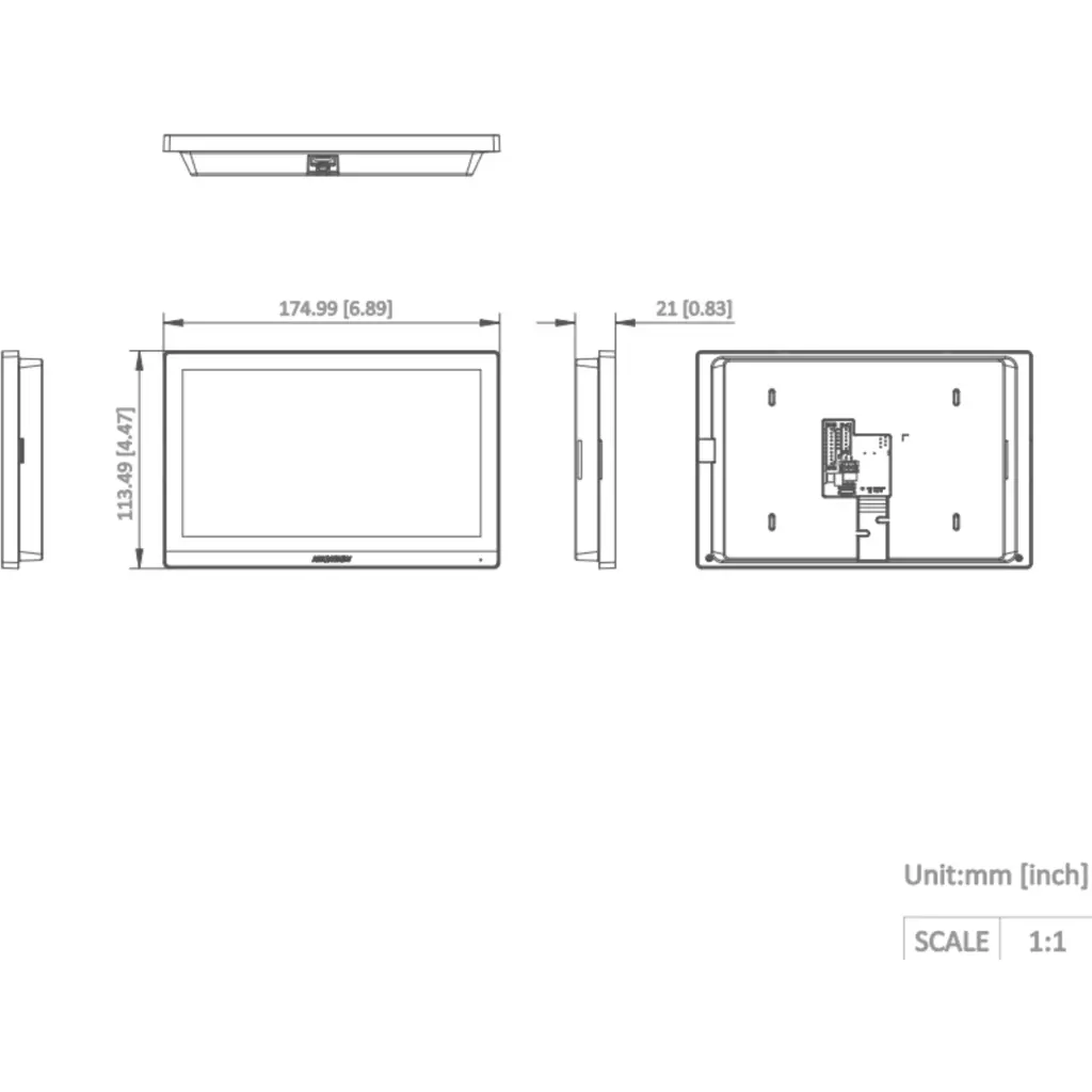 Imagen 3 de Monitor Video Portero IP Hikvision WIFI + Cableado / Audio Bidereccional