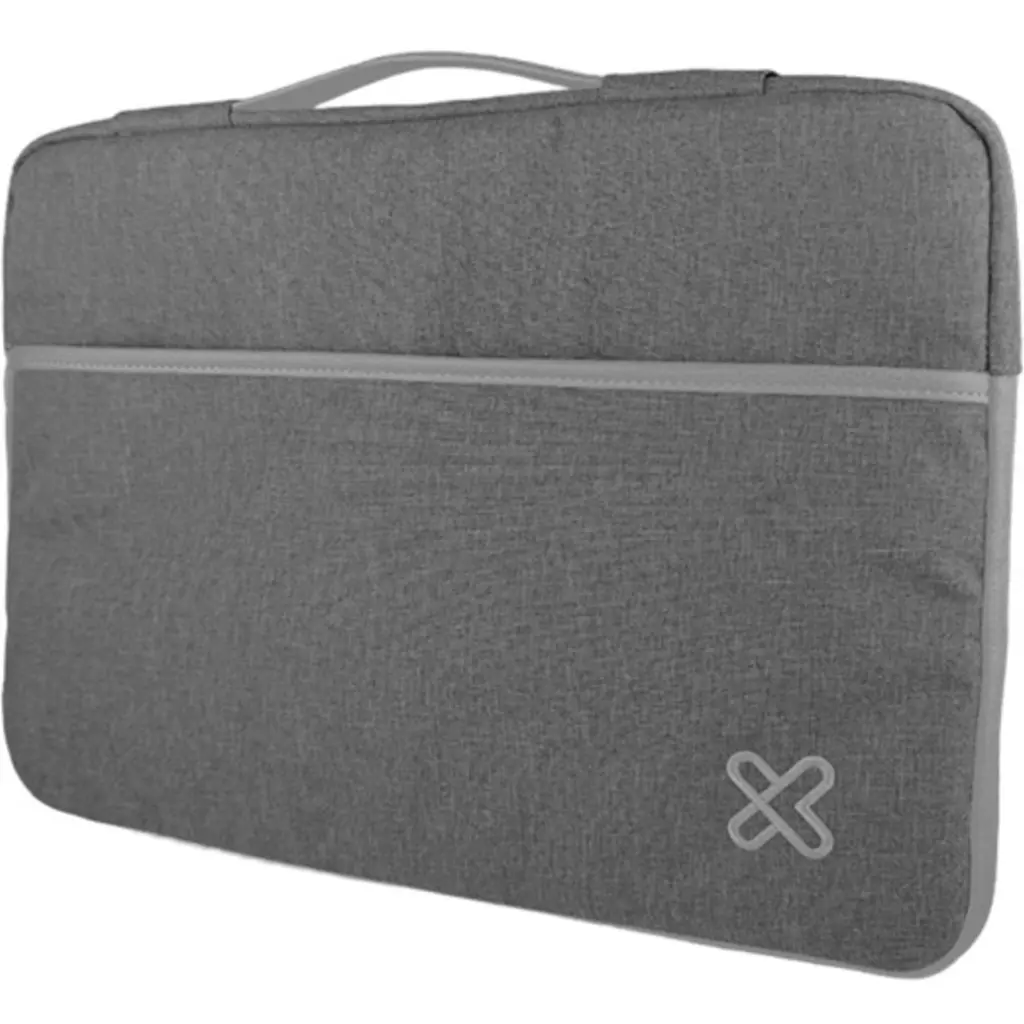 Klip Xtreme - Notebook sleeve - 14.1" - Polyester - Aluminum silver - KNS-425SV