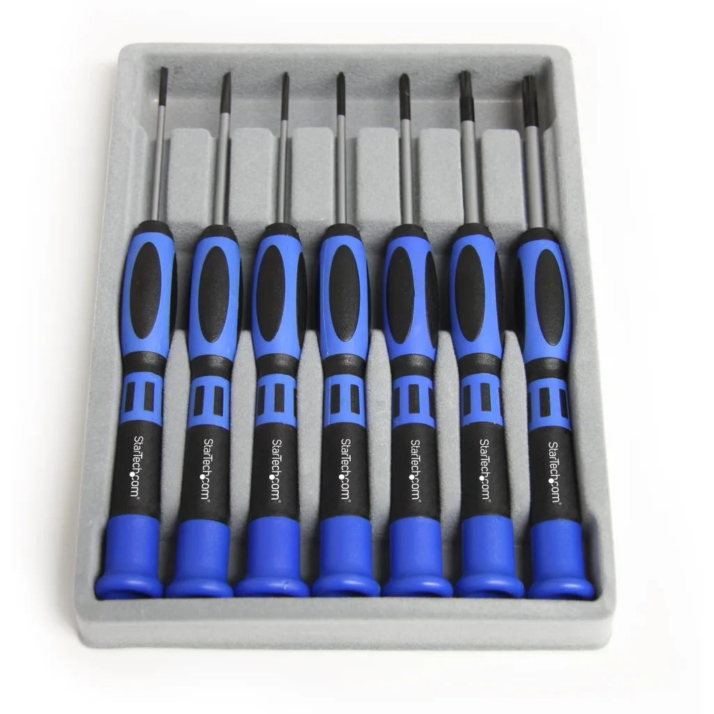 Kit Destornilladores de Precisión de 7 piezas Torx Phillips Plano - StarTech